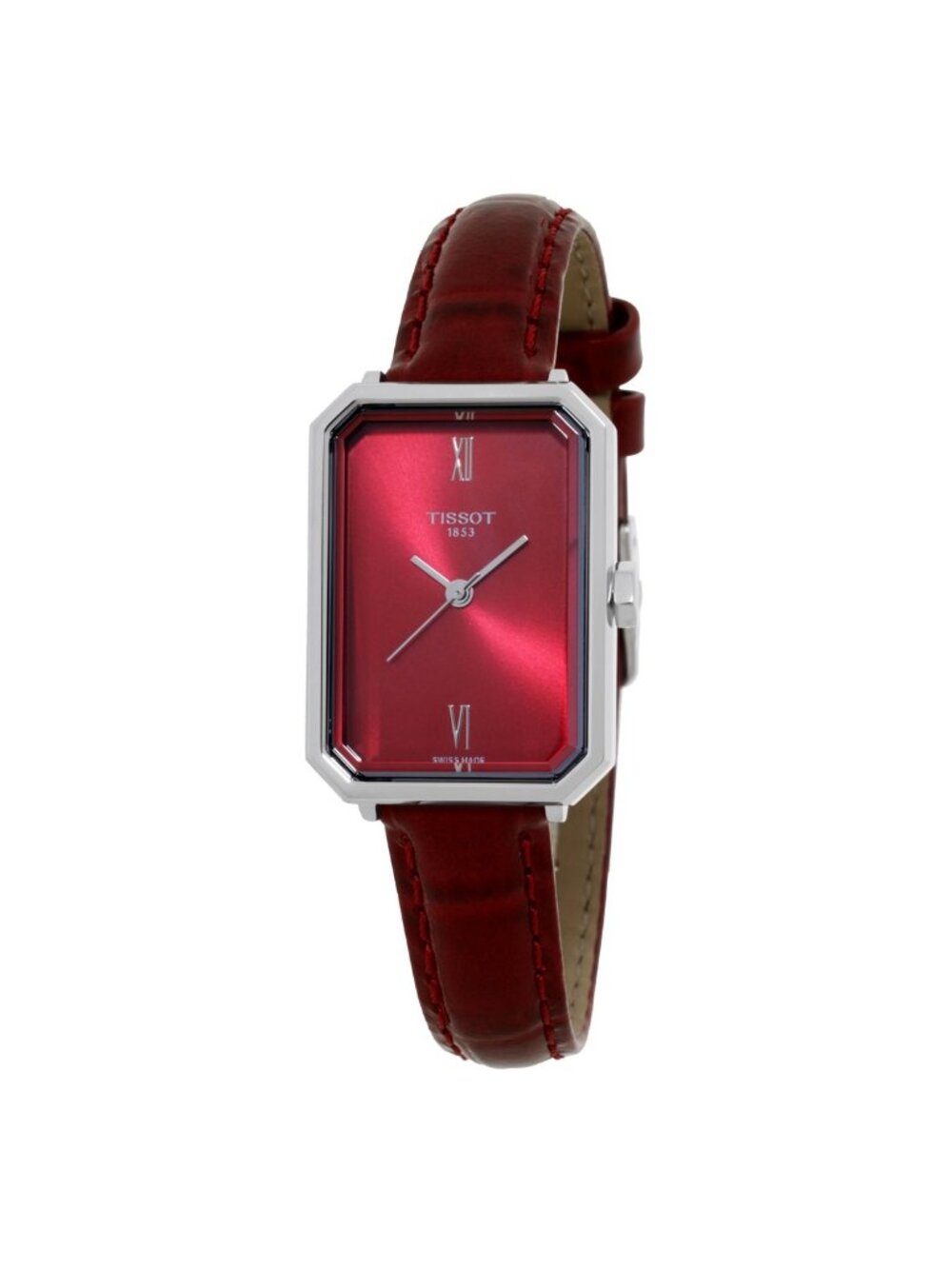 NWT Tissot SRV Quartz Red Dial Watch